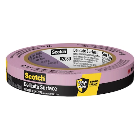 Scotch ScotchBlue .70 in. W X 60 yd L Purple Medium Strength Painter's Tape 1 pk 2080-18EC